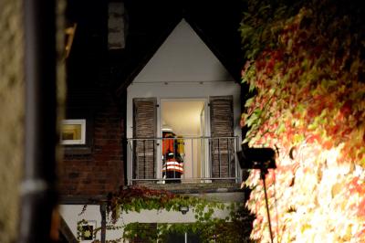 Oel in der Pfanne loest Kuechenbrand in Burgstetten aus